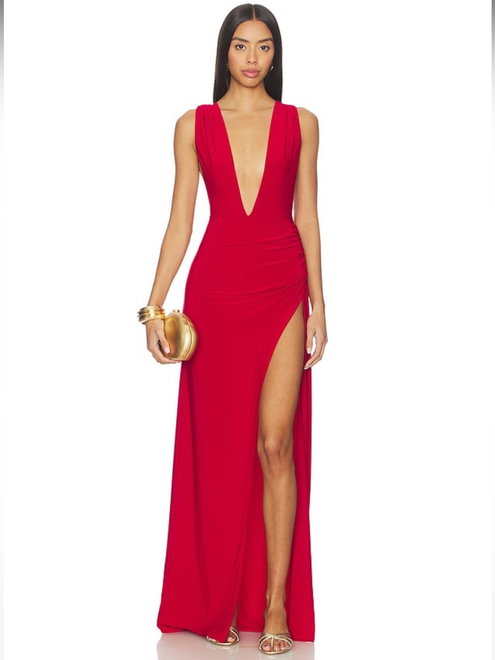 NWT! Lovers and Friends Ella Maxi Dress in Red